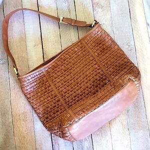 Hatchweave Genuine Leather Bag